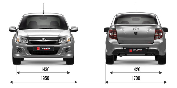 Технические характеристики LADA Granta Sport версии