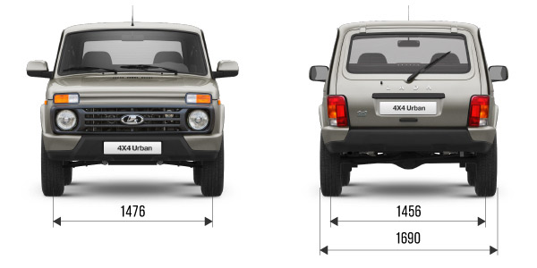 Технические характеристики LADA 4x4 Urban 3 дв.