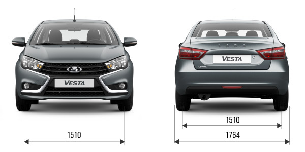 Технические характеристики LADA Vesta седан