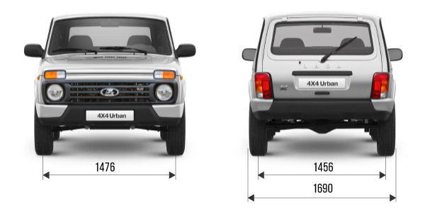 Технические характеристики LADA 4x4 Urban 5 дв.