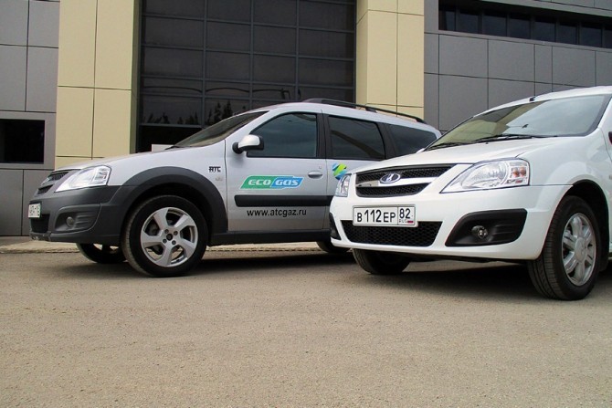 LADA Largus и Granta станут битопливными
